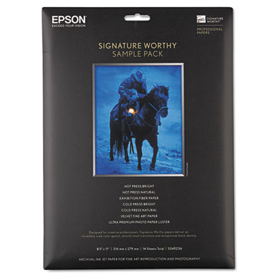 Epson&reg; Signature Worthy Paper Sample Pack