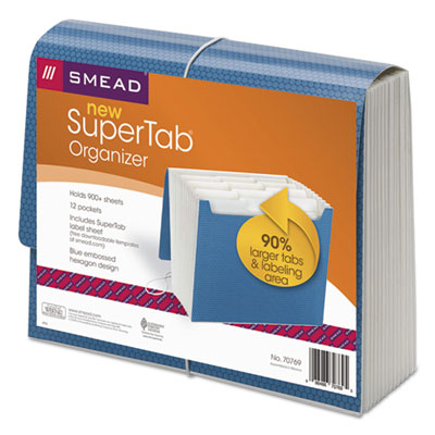 Smead&reg; SuperTab&reg; Expanding File