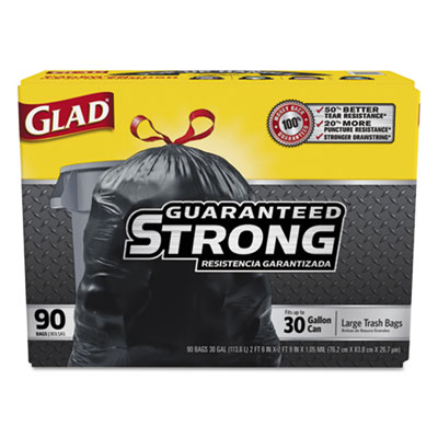 Glad&reg; Drawstring Large Trash Bags