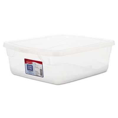 Rubbermaid&reg; Clever Store Snap-Lid Container