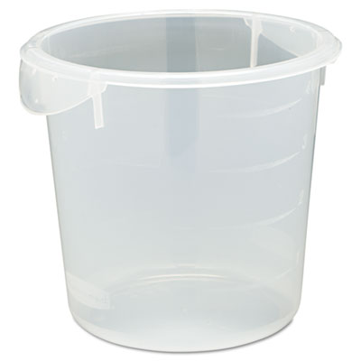Rubbermaid&reg; Commercial Round Storage Containers