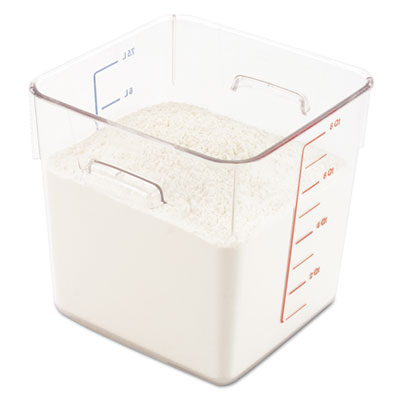 Rubbermaid&reg; Commercial SpaceSaver Square Containers