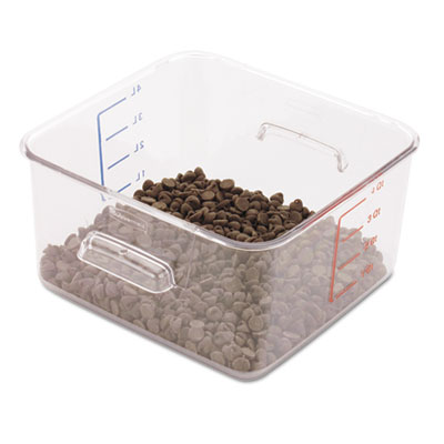 Rubbermaid&reg; Commercial SpaceSaver Square Containers