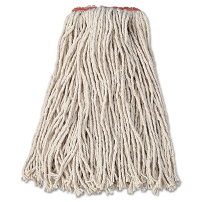 Rubbermaid&reg; Commercial Non-Launderable Premium Cut-End Cotton Wet Mop Heads