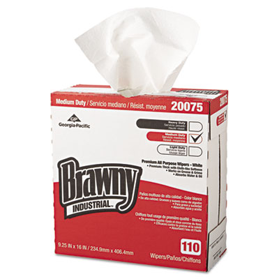 Georgia Pacific&reg; Professional Brawny Industrial&reg; Tall Dispenser Premium All-Purpose DRC Wipers