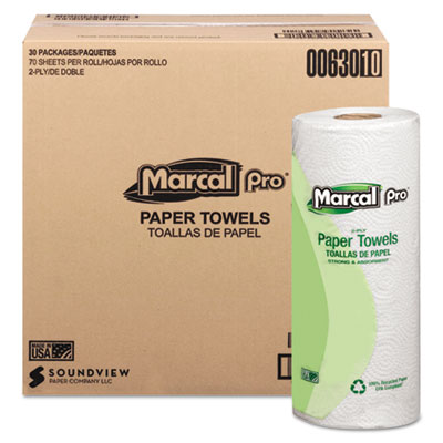 Marcal&reg; PRO&trade; 100% Premium Recycled Perforated Towels