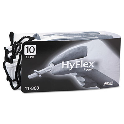 AnsellPro HyFlex&reg; Foam Nitrile-Coated Nylon-Knit Gloves
