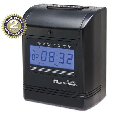 Acroprint&reg; ATR240 Electronic Time Clock