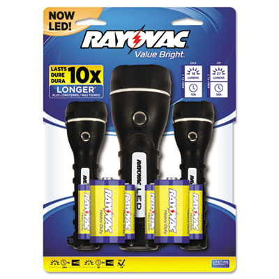 Rayovac&reg; Value Bright LED Flashlights