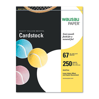 Neenah Paper Exact&reg; Vellum Bristol Medium Heavyweight Paper