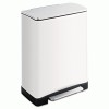 Safco&reg; Square Step-On Receptacles
