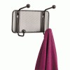 Safco&reg; Onyx&trade; Mesh Wall Racks