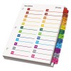 Cardinal&reg; OneStep&reg; Printable Table of Contents and Dividers - Double Column
