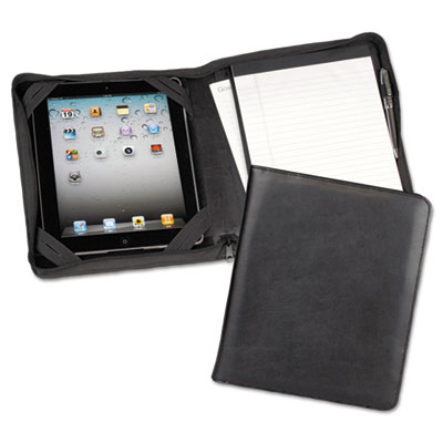 Samsill&reg; iPad&reg; Zipper Composition Padfolio