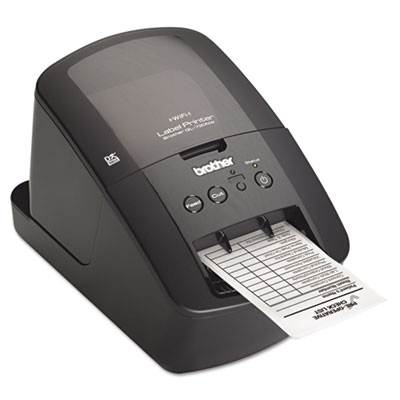 Brother&reg; QL-720NW Professional High-Speed Label Printer with Built-in Wireless and Ethernet Networking