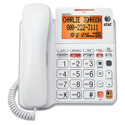 AT&amp;T&reg; CL4940 Corded Speakerphone with Digital Answering System