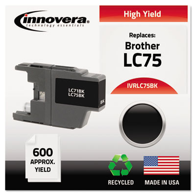 Innovera&reg; LC75BK, LC75C, LC75M, LC75Y Ink