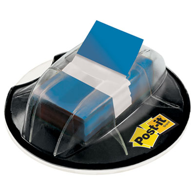 Post-it&reg; Flags in a Desk Grip Dispenser