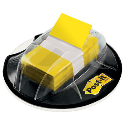 Post-it&reg; Flags in a Desk Grip Dispenser