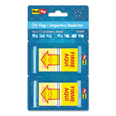 Redi-Tag&reg; Spanish Pop-Up Arrow Flags