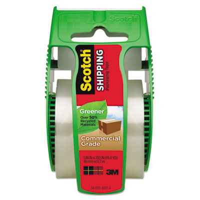 Scotch&reg; Greener Commercial Grade Packaging Tape