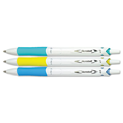 Pilot&reg; Acroball&reg; PureWhite Advanced Ink Retractable Ball Point Pen