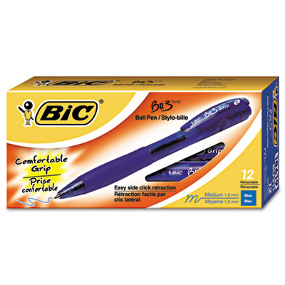 BIC&reg; BU3&trade; Retractable Ballpoint Pen