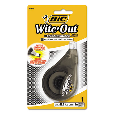 BIC&reg; Wite-Out&reg; Brand Redaction Tape