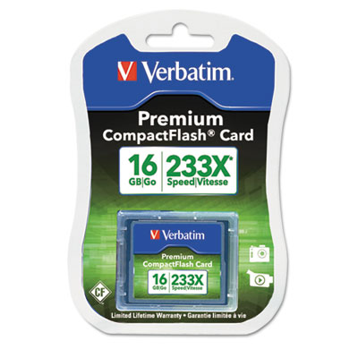 Verbatim&reg; Premium CompactFlash Card