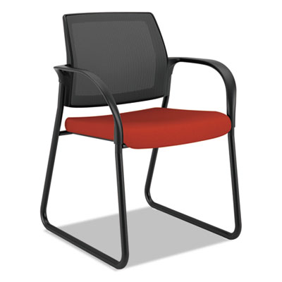 HON&reg; Ignition&reg; Series Mesh Back Guest Chair with Sled Base