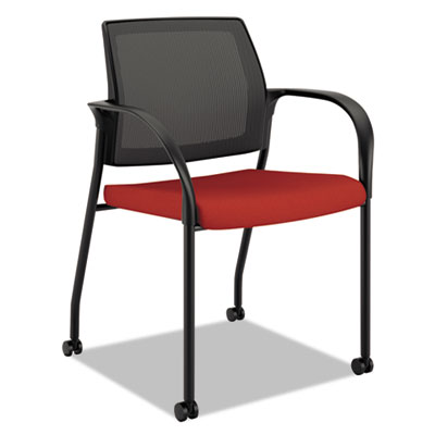 HON&reg; Ignition&reg; Series Mesh Back Mobile Stacking Chair