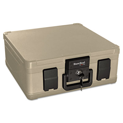 SureSeal By FireKing&reg; 0.27 cu ft/Letter and A4 Size Fire and Waterproof Chest