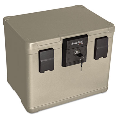 SureSeal By FireKing&reg; 0.6 cu ft/Letter and A4 Size Fire and Waterproof Chest