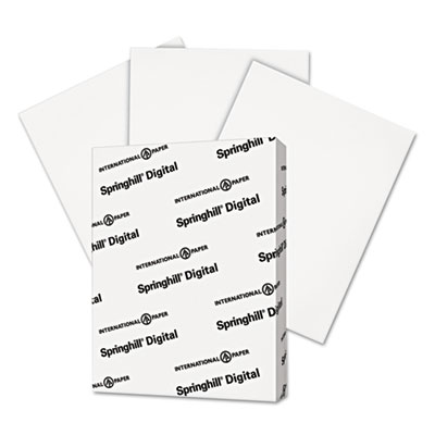 Springhill&reg; Digital Index White Card Stock