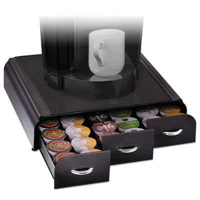 Mind Reader Anchor Triple Drawer Single-Serve Coffee Organizer
