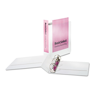 Cardinal&reg; Select Non-Stick ClearVue&trade; Round Ring Binder
