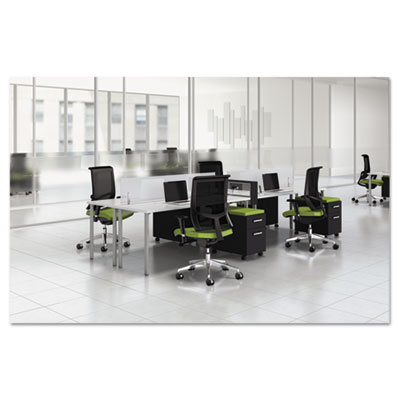 Mayline&reg; e5 Series Four-Person Workstation