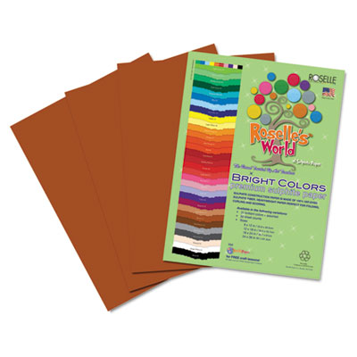 Roselle Bright Colors Premium Sulphite Construction Paper