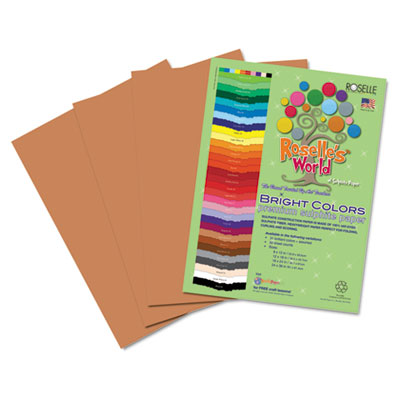 Roselle Bright Colors Premium Sulphite Construction Paper