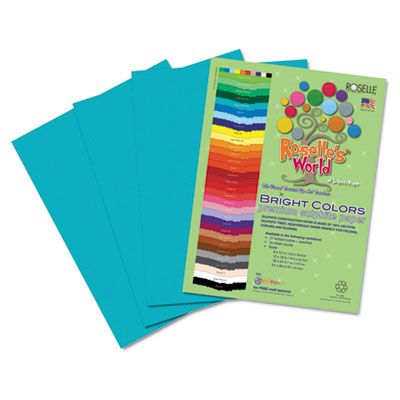 Roselle Bright Colors Premium Sulphite Construction Paper