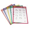C-Line&reg; Reusable Dry Erase Pockets