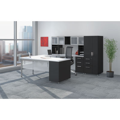 Mayline&reg; e5 Series Executive U-Workstation