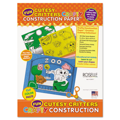 Roselle Vibrant Art Crafty Printed Construction Paper