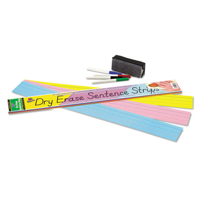 Pacon® Dry Erase Sentence Strips Pacon® Dry Erase Sentence Strips