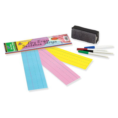 Pacon&reg; Dry Erase Sentence Strips