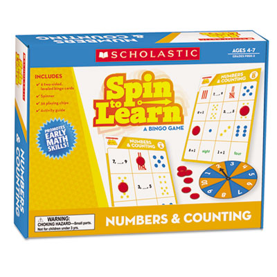 Scholastic Spin to Learn Game