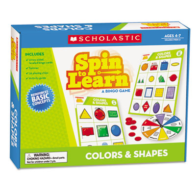 Scholastic Spin to Learn Game