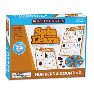 Scholastic Spin to Learn Game
