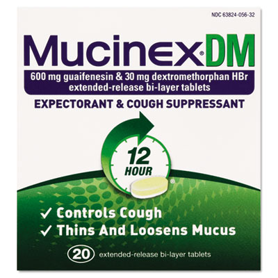 Mucinex&reg; DM Expectorant and Cough Suppressant