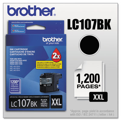 Brother&reg; LC103BK-LC107BK Ink